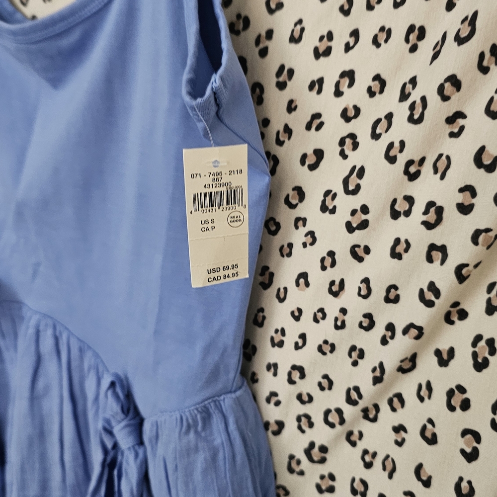 Aerie Blue Casual Maxi Dress - Picture 5 of 5